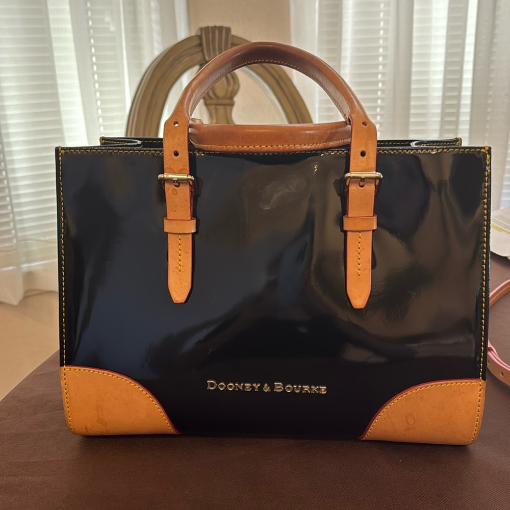 Dooney & Burke Satchel & Matching Wallet
